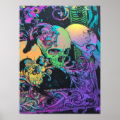 Blacklight Poster mit Tonnen von Farben (Vorne)