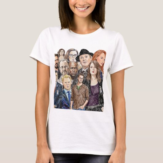 Blacklist - Collage T-Shirt (Vorderseite)