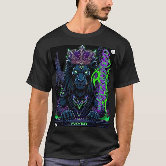 Blacklyon for djs 001 T-Shirt (Vorderseite)