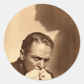 BLACKMAIL oder Ähnliches Runder Aufkleber (Vorderseite)