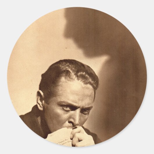 BLACKMAIL oder Ähnliches Runder Aufkleber (Vorderseite)