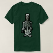 BlackMetal Homunculus Skeleton Artwork T-Shirt (Design vorne)