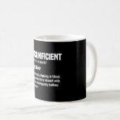 Blacknificent Black History Afro American African Kaffeetasse (VorderseiteRechts)