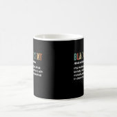 Blacknificent Funny Definition Black History Monat Kaffeetasse (Mittel)