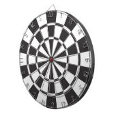 Black'n'White Dartboard Dartscheibe (Vorderseite rechts)