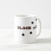 BlackOps Schädel-Schüsse Kaffeetasse (VorderseiteRechts)