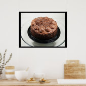 Blackout Chocolate Cake Poster (Küche)