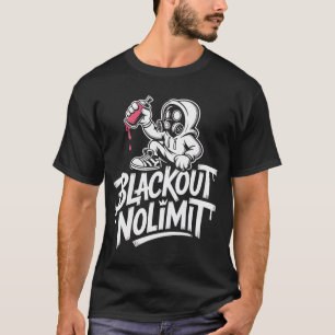 Blackout No Limit Graffiti Art T-Shirt – Urban Str
