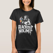 Blackout No Limit Graffiti Art T-Shirt – Urban Str (Vorderseite)