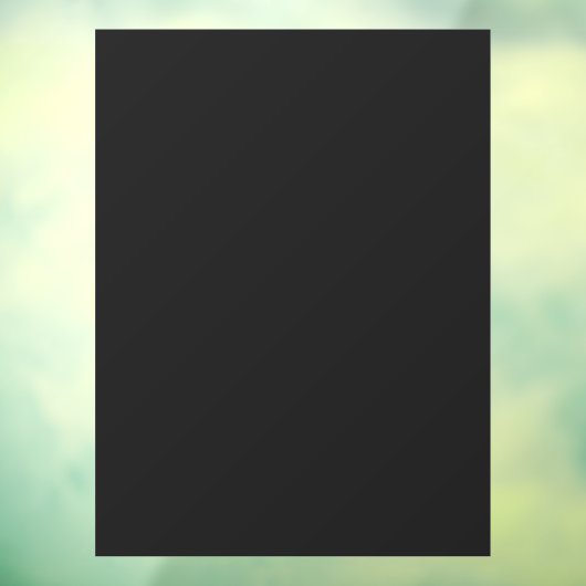 Blackout | Solid Black Dark Blockout Privacy Fensteraufkleber (Blatt 3)