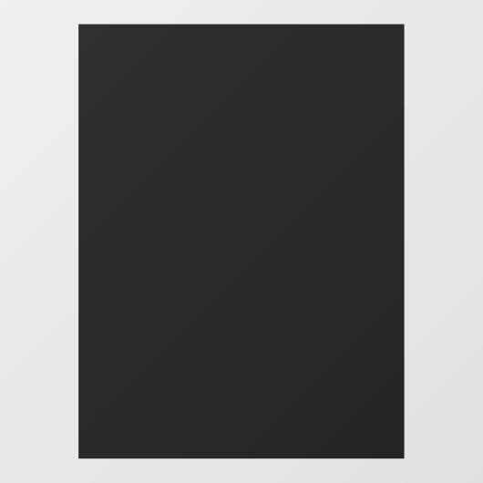 Blackout | Solid Black Dark Blockout Privacy Fensteraufkleber (Blatt)