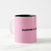 BlackPink besondere Tasse (Vorderseite Links)