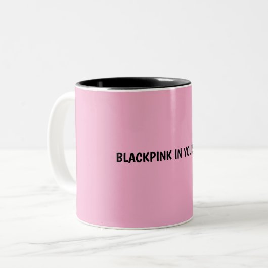 BlackPink besondere Tasse (Vorderseite Links)
