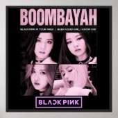 BlackPink BoomBayah Poster (Vorne)