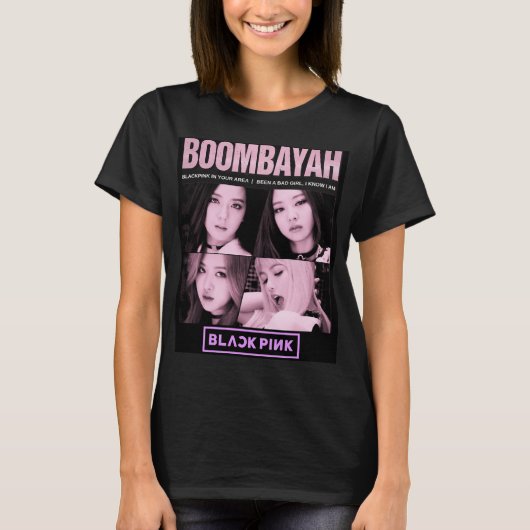 BlackPink BoomBayah T-Shirt (Vorderseite)