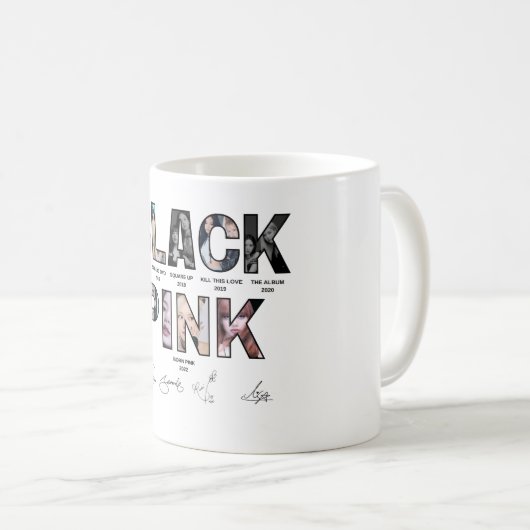 BlackPink Kaffeetasse (VorderseiteRechts)