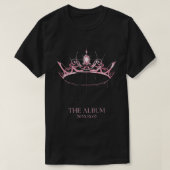 BLACKPINK, _quot_THE ALBUM_quot_Angepasst Scoop T-Shirt (Design vorne)