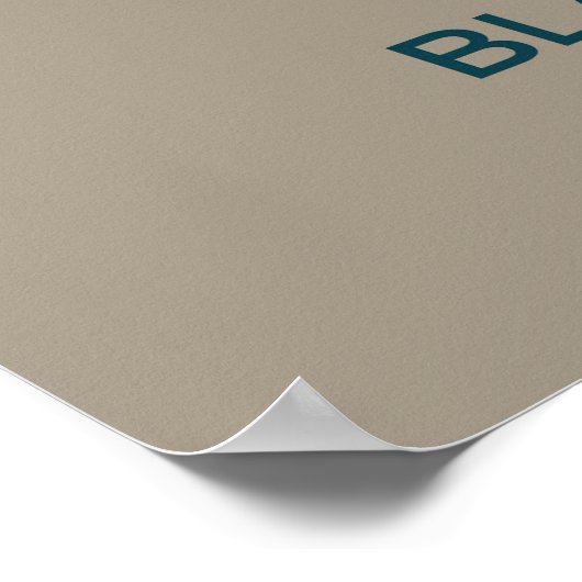 Blackpoll Warbler Migration Map - Minimalistisch Poster (Ecke)