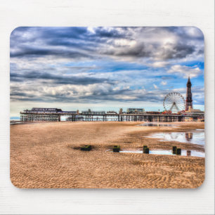 Blackpool Beach Mousepad