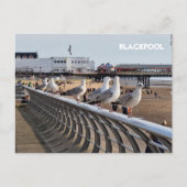 Blackpool Beach Postkarte (Vorderseite)