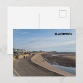 Blackpool Beach Postkarte (Vorne/Hinten)