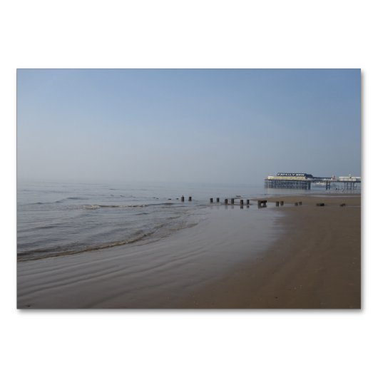 Blackpool Beach Tischnummer (Vorderseite)