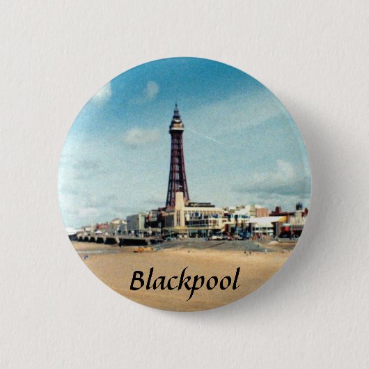 Blackpool Button (Vorderseite)