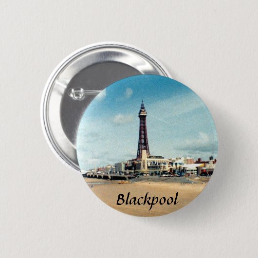 Blackpool Button (Vorne & Hinten)