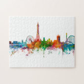 Blackpool England Skyline Puzzle (Horizontal)