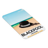 Blackpool "küss mich schnell" Reisezug-Poster Magnet (Rechte Seite)