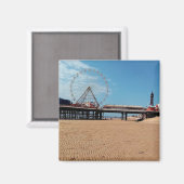 Blackpool Magnet (Vorderseite/Rückseite)