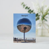 Blackpool Mirrorball Postkarte (Stehend Vorderseite)