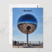 Blackpool Mirrorball Postkarte (Vorne/Hinten)