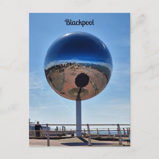 Blackpool Mirrorball Postkarte (Vorderseite)