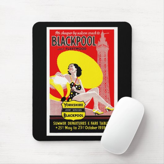 Blackpool Mousepad (Mit Mouse)