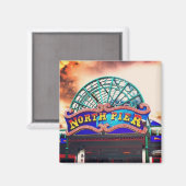 Blackpool North Pier Magnet (Vorderseite/Rückseite)
