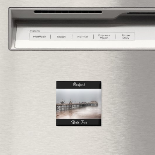 Blackpool North Pier Magnet (In Situ (Geschirrspüler))