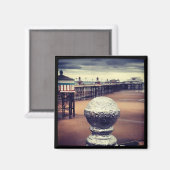 Blackpool North Pier Magnet (Vorderseite/Rückseite)