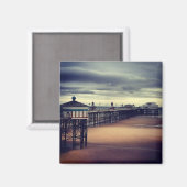 Blackpool North Pier Magnet (Vorderseite/Rückseite)