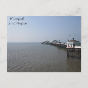 Blackpool North Pier Postkarte