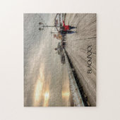 Blackpool Pier English Seaside Resort Puzzle (Vertikal)