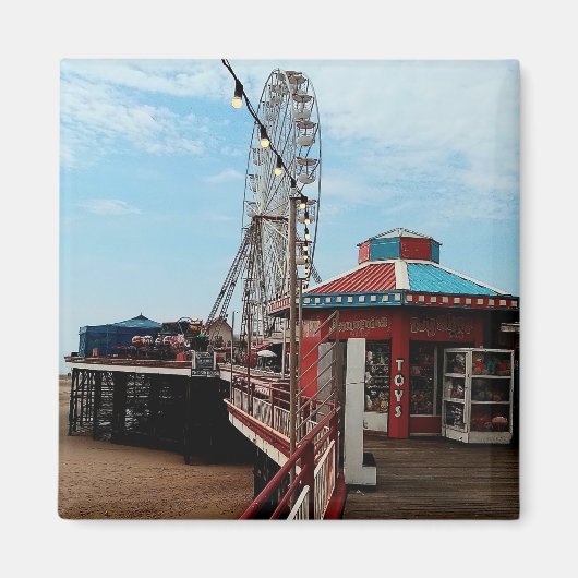 Blackpool Pier Magnet (Vorne)
