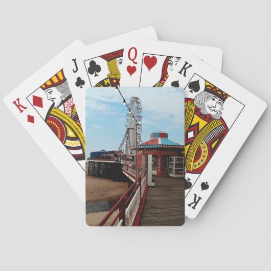 Blackpool Pier Spielkarten (Rückseite)