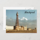 Blackpool Postkarte (Vorne/Hinten)
