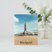 Blackpool Postkarte (Stehend Vorderseite)