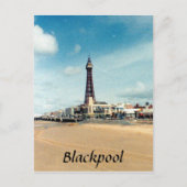 Blackpool Postkarte (Vorderseite)