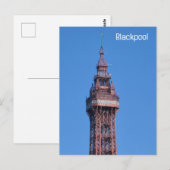 Blackpool Postkarte (Vorne/Hinten)