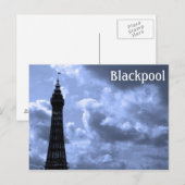 Blackpool Postkarte (Vorne/Hinten)