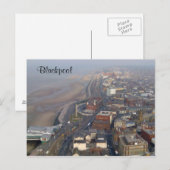 Blackpool Postkarte (Vorne/Hinten)