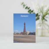Blackpool Postkarte (Stehend Vorderseite)